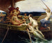 Ulysse et les Sirènes - Herbert James Draper — vy av konstverket