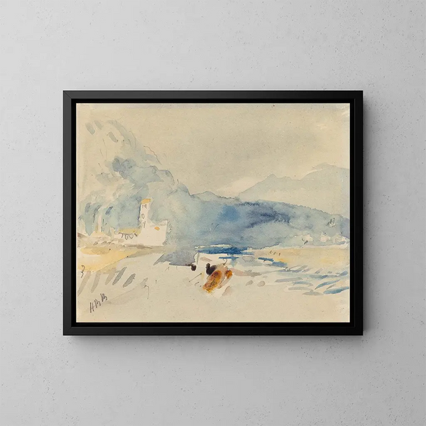 Hercules Brabazon Brabazon - A Landscape with Mountains and a Stream.webp