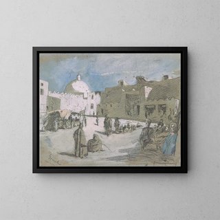 Esmeh - Hercules Brabazon Brabazon — inramlat konstverk på väggen