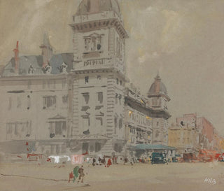 Gare de Paddington - Hercules Brabazon Brabazon — vy av konstverket