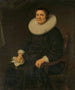 Portrait d'une femme - Hercules Sanders — vy av konstverket