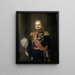 Antonie Frederick Jan Floris Jacob Baron van Omphal 1788-1863 Generalmajor - Herman Antonie de Bloeme — inramlat konstverk på väggen