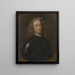 Karl 1654-1730 Landgreve av Hesse-Kassel - Herman Hendrik de Quiter den Yngre — inramlat konstverk på väggen