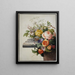 Bouquet de fleurs - Herman Henstenburgh — inramlat konstverk på väggen