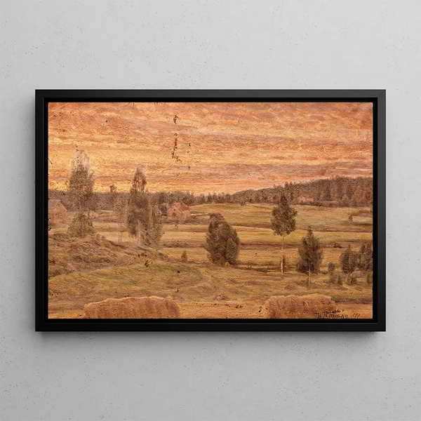 Herman Norrman - Evening Landscape.webp