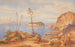 Vue de l'île de Nisida dans le golfe de Pouzzoles - Hermann David Salomon Corrodi — vy av konstverket