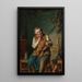 Luthier - Hermann Kern — inramlat konstverk på väggen