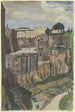 Pitigliano - Hermann Lismann — vy av konstverket