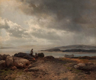 Côte du Maine - Hermann Ottomar Herzog — vy av konstverket