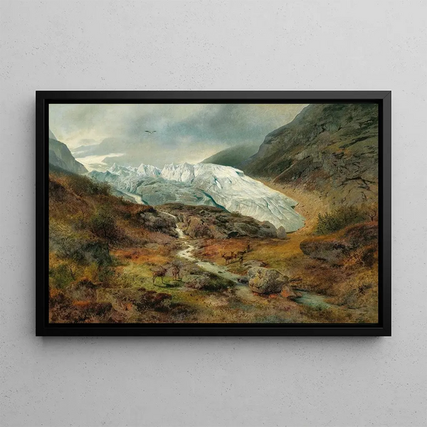Hermann Ottomar Herzog - Gletscherlandschaft.webp