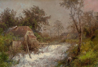 Hermann Ottomar Herzog - The Old Mill.webp