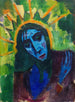 La tête du Christ - Hermann Stenner — vy av konstverket
