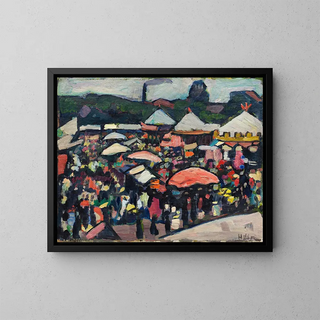 Hermann Stenner - Jahrmarkt am Kesselbrink in Bielefeld.webp