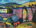 Viaduc nära Monschau - Hermann Stenner — vy av konstverket