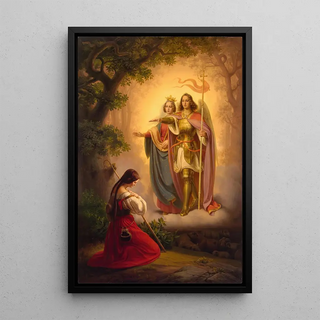 Hermann Stilke - Appearance of Saints Catherine and Michael to Joan of Arc.webp