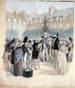Victor Hugo målning som planterar frihetsträdet på Place Royale 1848 - Hermann Vogel — vy av konstverket