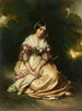 italienska flickan - Hermann Winterhalter — vy av konstverket