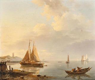 Hermanus Koekkoek - Navigating in calm waters.webp
