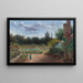Le Jardin botanique de Vienne - Hermine LangLaris — inramlat konstverk på väggen