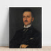 Reproduktion av målningen av herrporträtt - Franz von Stuck