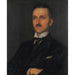 Reproduktion av målningen av herrporträtt - Franz von Stuck