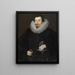Portrait de Sir John Harrington - Hieronimos Custodis — inramlat konstverk på väggen