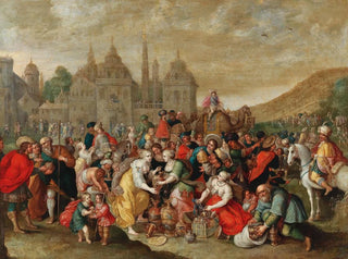 Hieronymus Francken III - The Departure of the Israelites from Egypt.webp