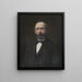 Monsieur Johan Henrik Scharp - Hildegard Norberg — inramlat konstverk på väggen