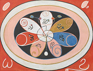 Evolution nr 15 Grupp IV De sjuuddiga stjärnorna - Hilma af Klint — vy av konstverket