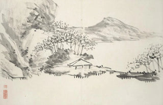 Hine Taizan - Album of Fifteen Ink Paintings Pl10.webp