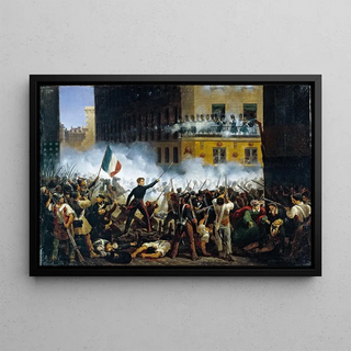 Hippolyte Lecomte - Combat de la rue de Rohan le 29 juillet 1830.webp