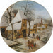 Vinter - Pieter Brueghel den yngre — vy av konstverket