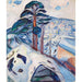 Reproduktion av målningen Vinter i Kragerø - Edvard Munch