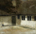 Hjørnet d'une ferme - Vilhelm Hammershøi — vy av konstverket