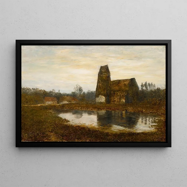 Homer Dodge Martin - Criqueboeuf Church Normandy.webp