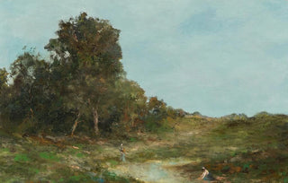 Homer Dodge Martin - Washerwomen at the Creek.webp