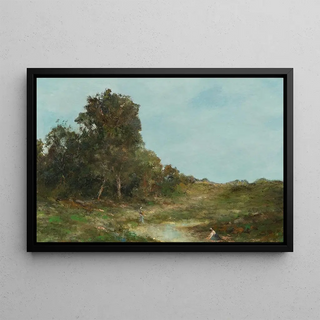Homer Dodge Martin - Washerwomen at the Creek.webp