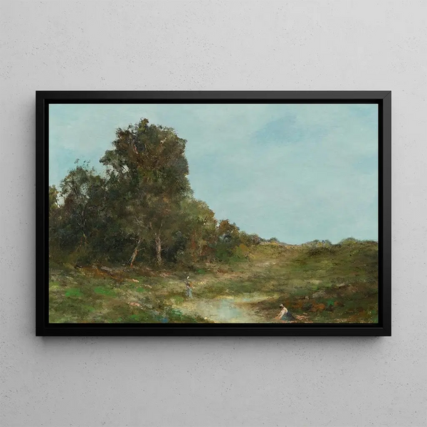 Homer Dodge Martin - Washerwomen at the Creek.webp