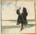 en man i landskap - Edwin Austin Abbey — vy av konstverket
