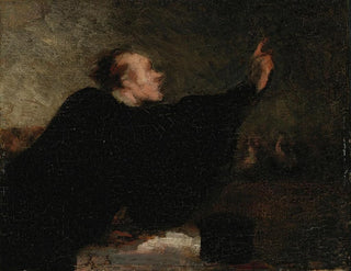 ocat plaidant - Honoré Daumier — vy av konstverket