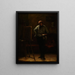 Le Peintre - Honoré Daumier — inramlat konstverk på väggen
