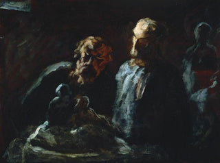 två skulptörer - Honoré Daumier — vy av konstverket