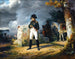 Napoleon i Charleroi, juni 1815 - Horace Vernet — vy av konstverket