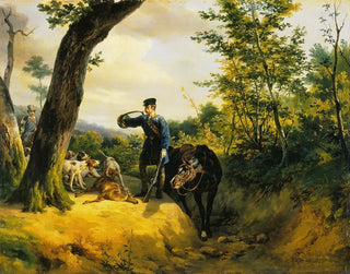 La carrière - Horace Vernet — vy av konstverket