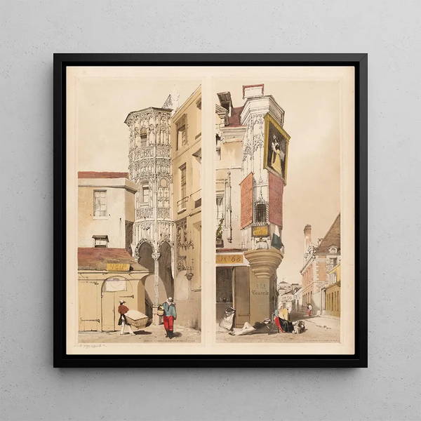Thomas Shotter Boys - Htel de la Trmouille rue des Bourdonnais et VieillerueduTemple Paris.webp