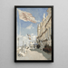 Reproduktion av målningen Hôtel des Roches Noires, Trouville av Claude Monet