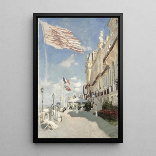 Hôtel des Roches Noires, Trouville av Claude Monet