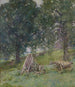 Eftermiddags sommar - Howard Chandler Christy — vy av konstverket