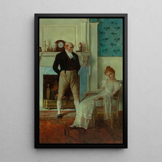 Howard Pyle - Becky Sharp and Lord Steyne.webp