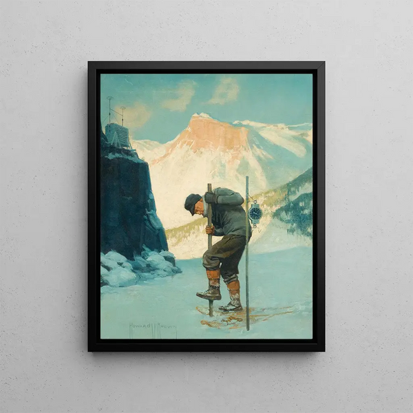 Howard V Brown - Testing the Snow.webp